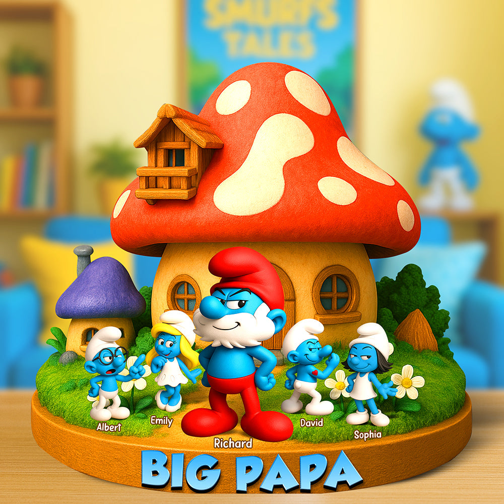 Big Dad Acrylic Plaque - Personalized Gifts For Dad 01toqn050525-Homacus