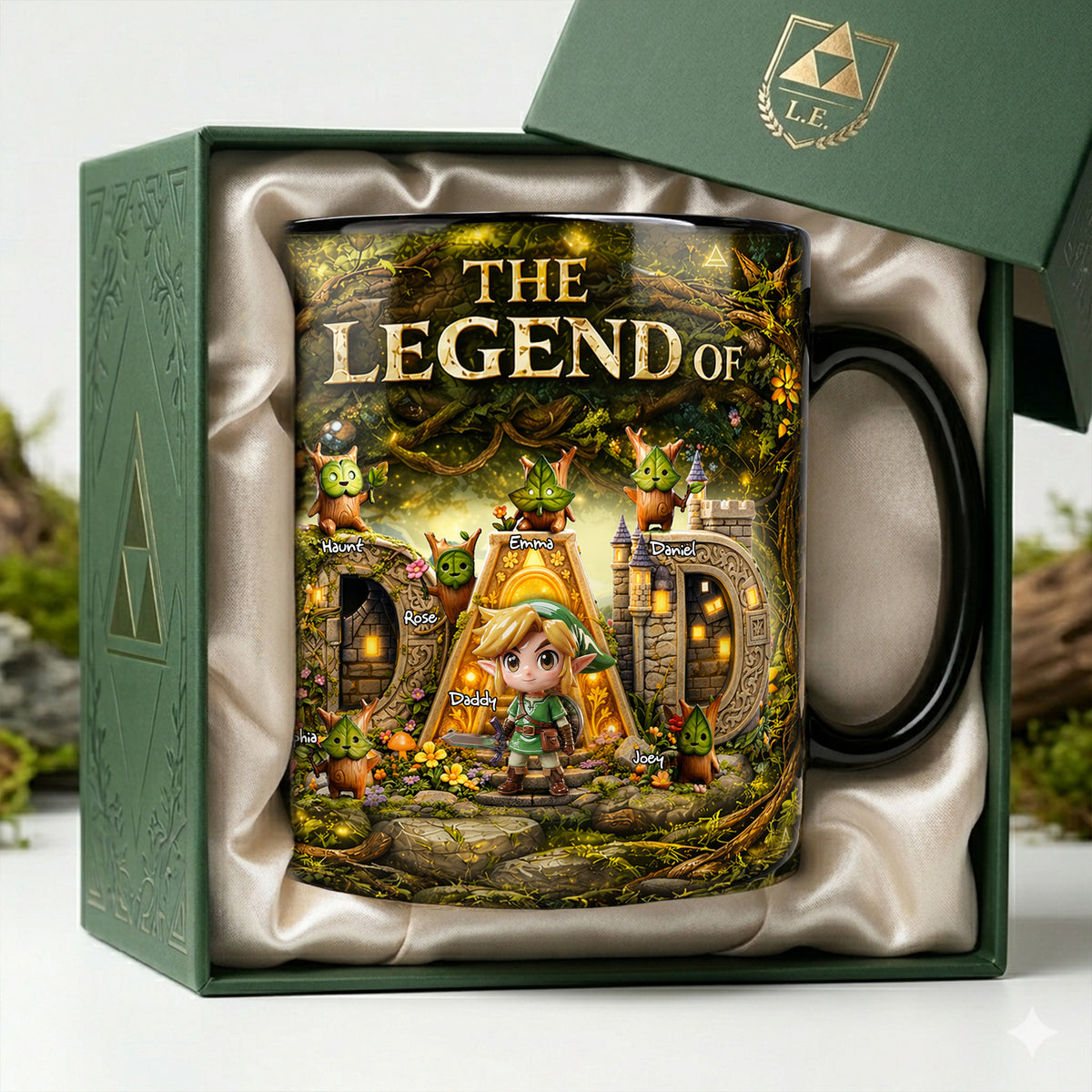 Fantasy Adventure Magic Coffee Mug - Personalized Gifts For Dad 01tolu220426-Homacus