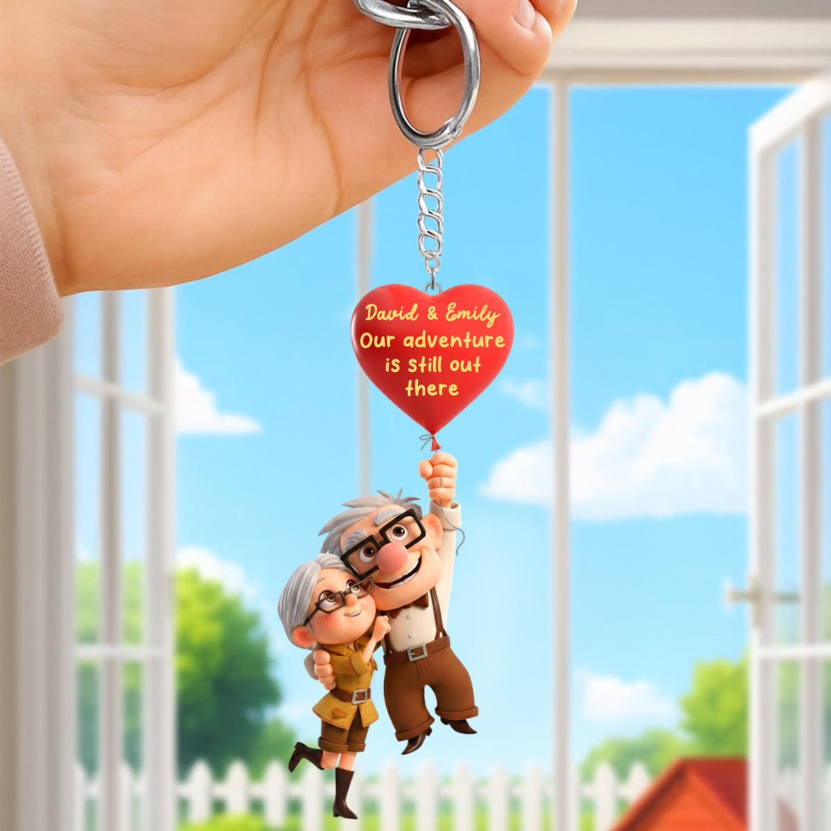 Couple Keychain - Personalized Gifts For Couple 02toqn011225-Homacus