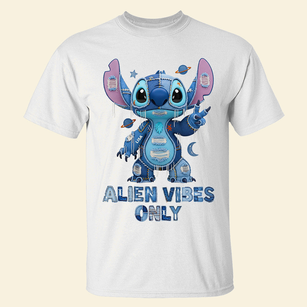 Blue Alien Shirt Personalized Gifts for Fans 03OHDT280525-Homacus