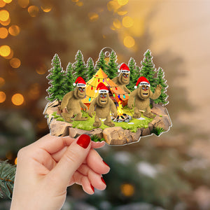 Personalized Gifts For Bigfoot Seeker Christmas Ornament, Neck Of The Woods 03qhtn160924-Homacus