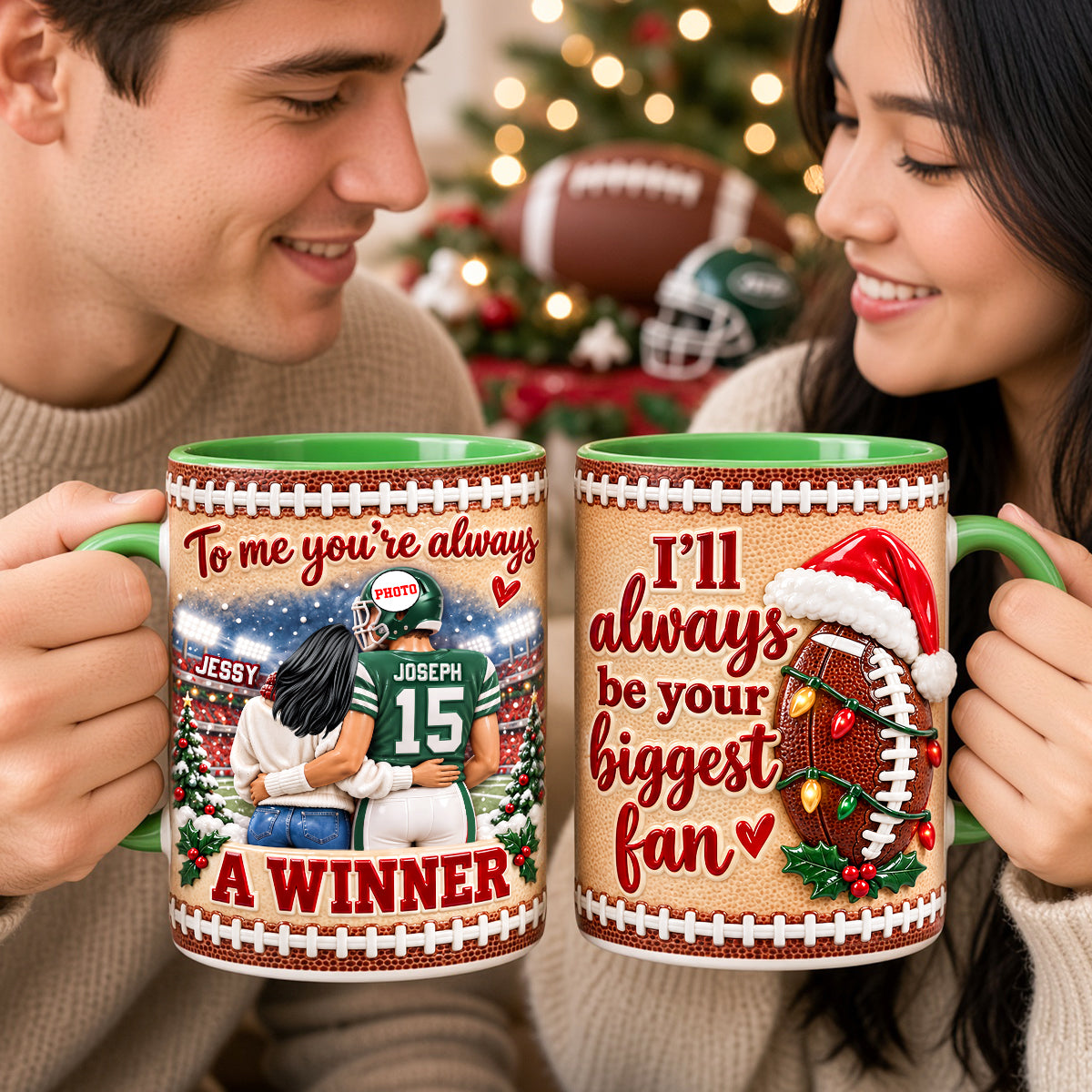 Sport Lover Couple Coffee Accent Mug - Personalized Gifts For Couple Coffee Mug 02HUDH131026-Homacus