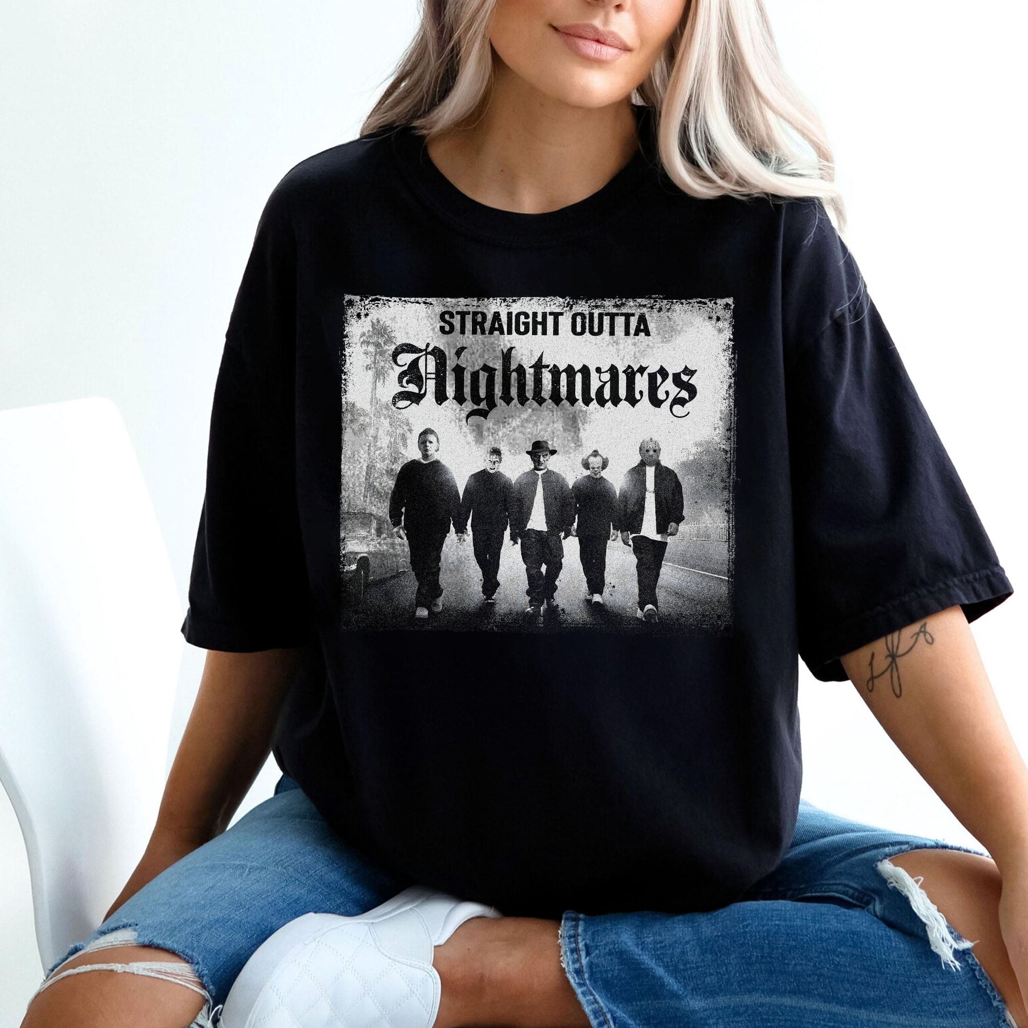 Nightmares Gang 14acxx260824 Halloween Shirt GRER2005-Homacus