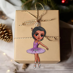 Ballet Girl Personalized Gifts For Ballerina Ornament Christmas 03ACTN161124HH-Homacus