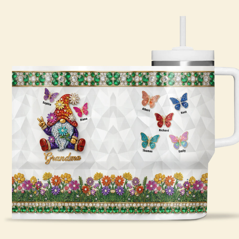 Garden Gnome 40oz Tumbler With Handle - Personalized Gifts For Grandma And Mama 04tyqn020426-Homacus