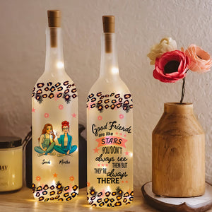 Personalized Gifts For Friend Bottle Lamp Good Friends 01HUDT200225HH-Homacus