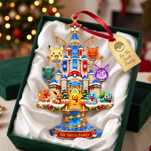 Castle Creature Christmas Ornament - Personalized Gifts For Family 04ohtn300926