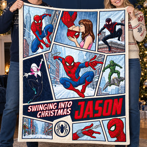 Mask Hero Blanket - Personalized Gifts For Christmas 03hadt261026-Homacus