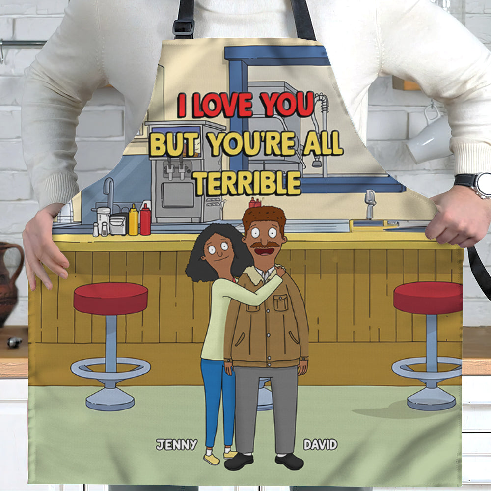 Personalized Gifts For Couple Aprons 01OHMH241224HG-Homacus