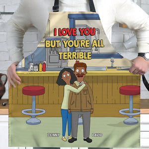 Personalized Gifts For Couple Aprons 01OHMH241224HG-Homacus