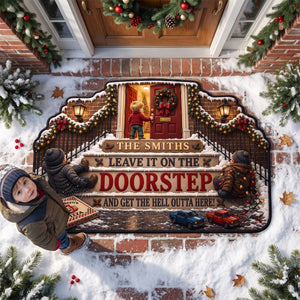 Funny Christmas Doormat - Personalized Christmas Gifts For Family 07hadh280826-Homacus