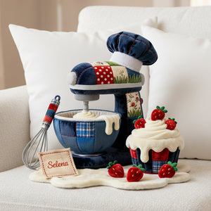 Cute Baking Mixer Pillow - Personalized Gifts For Bakers 06PALU111225-Homacus