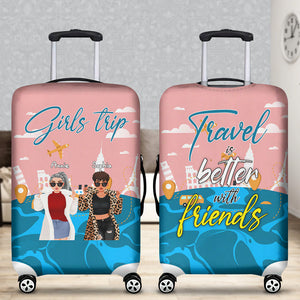 Personalized Gifts For Friends Luggage Cover Girls Trip 02XQLU201224PA-Homacus