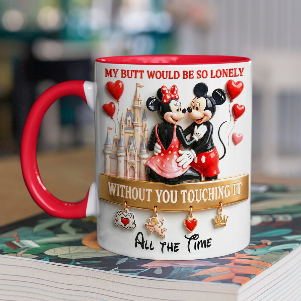 Playful Couple Accent Mug - Personalized Gifts For Couple 04qhqn050126-Homacus