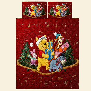 Christmas Quilt Bedding Set Gifts For Friends 02NADT060925-Homacus