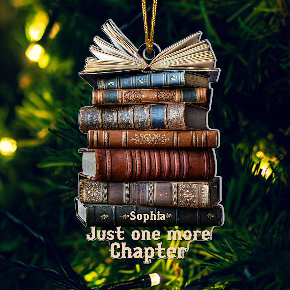 Personalized Gifts For Book Lovers Acrylic Ornament 04acqn181024-Homacus