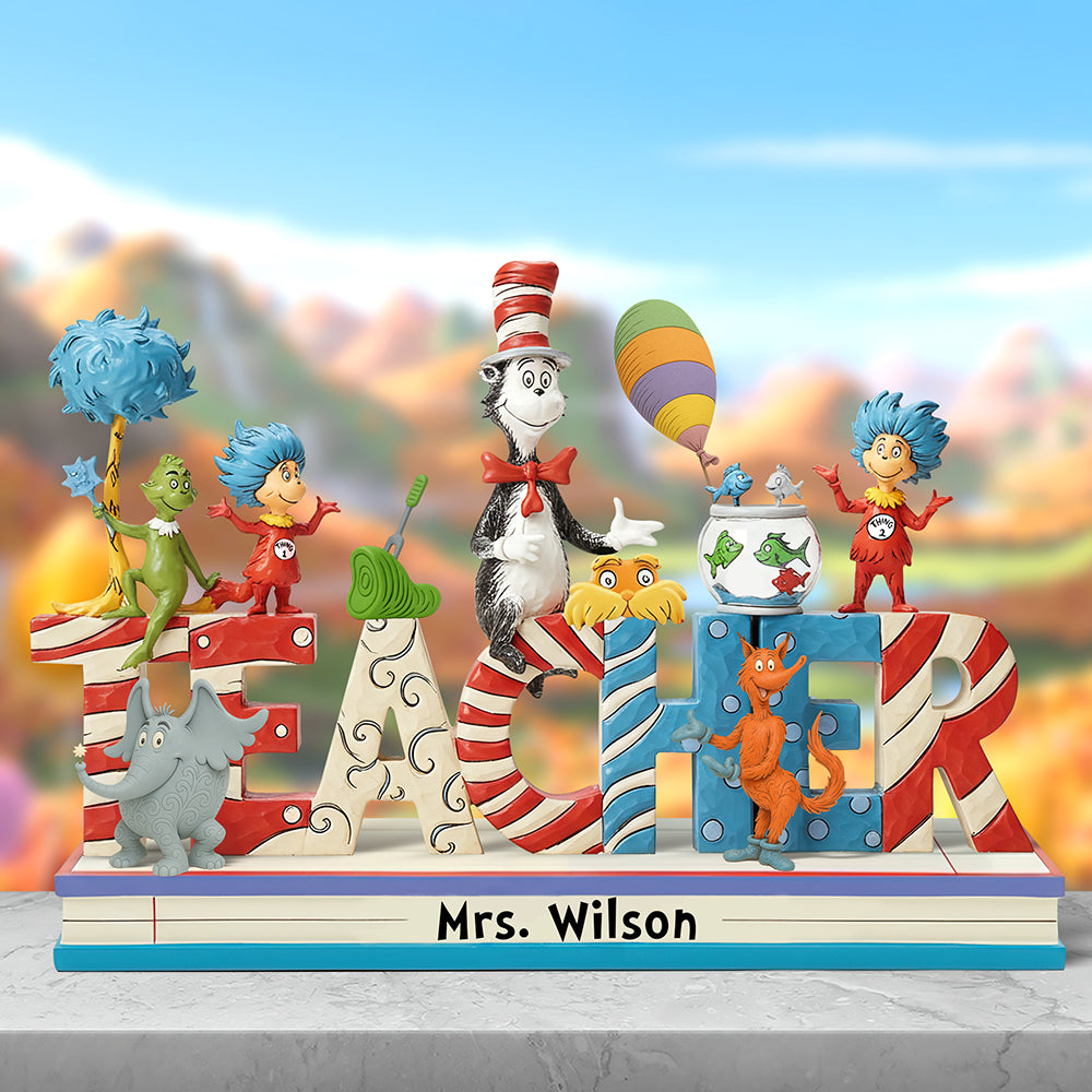 Cute & Playful Characters From Children's Books Acrylic Plaque - Personalized Gifts For Teacher 02qhqn130525-Homacus