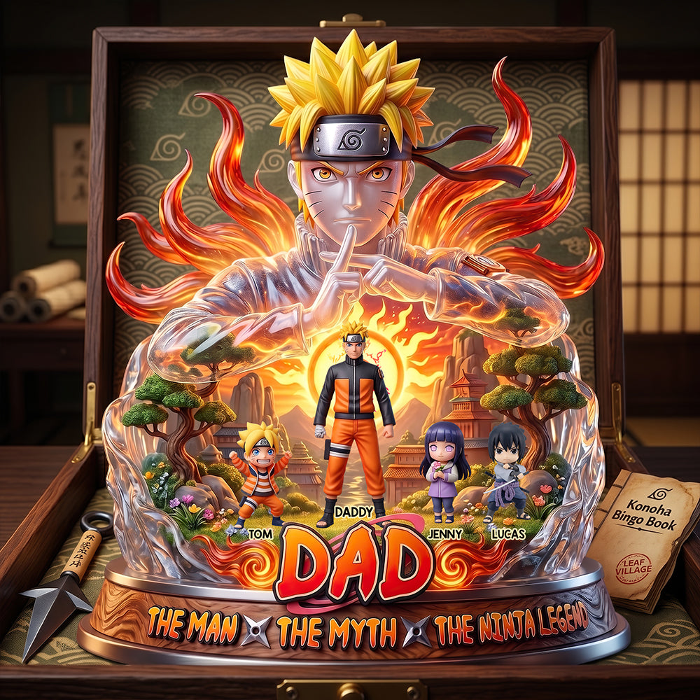 Strong Energy Dad Acrylic Plaque, Personalized Gifts For Dad 01qhdt180526-Homacus