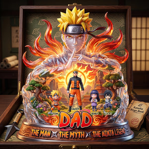 Strong Energy Dad Acrylic Plaque, Personalized Gifts For Dad 01qhdt180526-Homacus