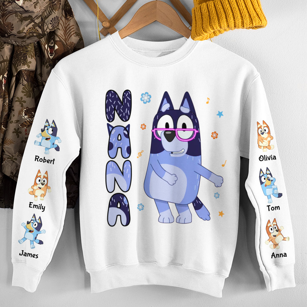 Personalized Gifts For Grandma Shirt Best Grandma Ever 01NADT260325-Homacus