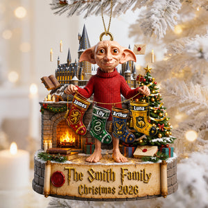 Free Elf & Christmas Stockings Ornament - Personalized Gifts For Family 03tydt260826-Homacus