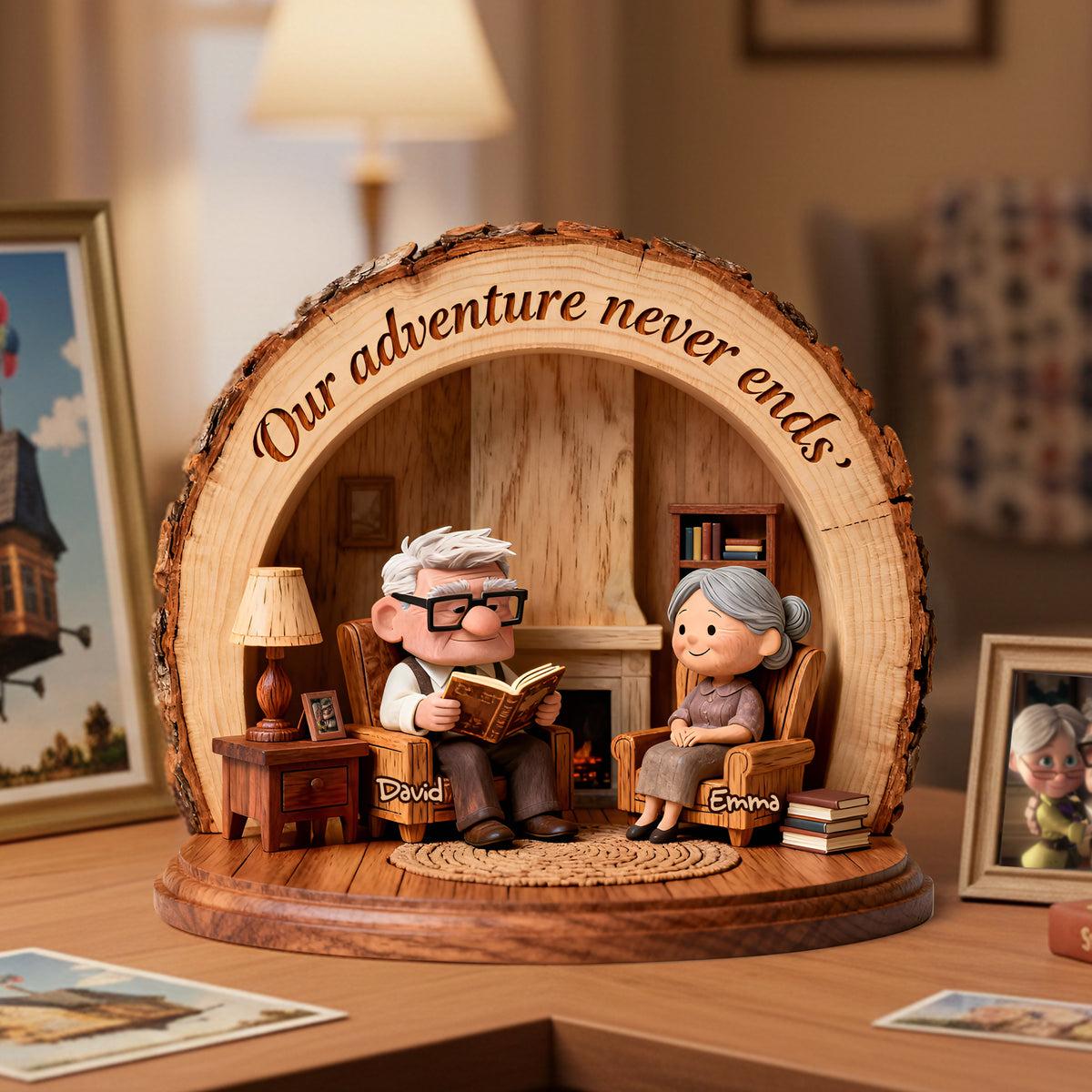 Old Couple Plaque - Personalized Gifts For Couple 04tolu161225-Homacus