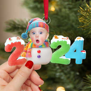 Custom Photo Gifts For Kids Christmas Ornament 01katn011124 Baby First Christmas-Homacus