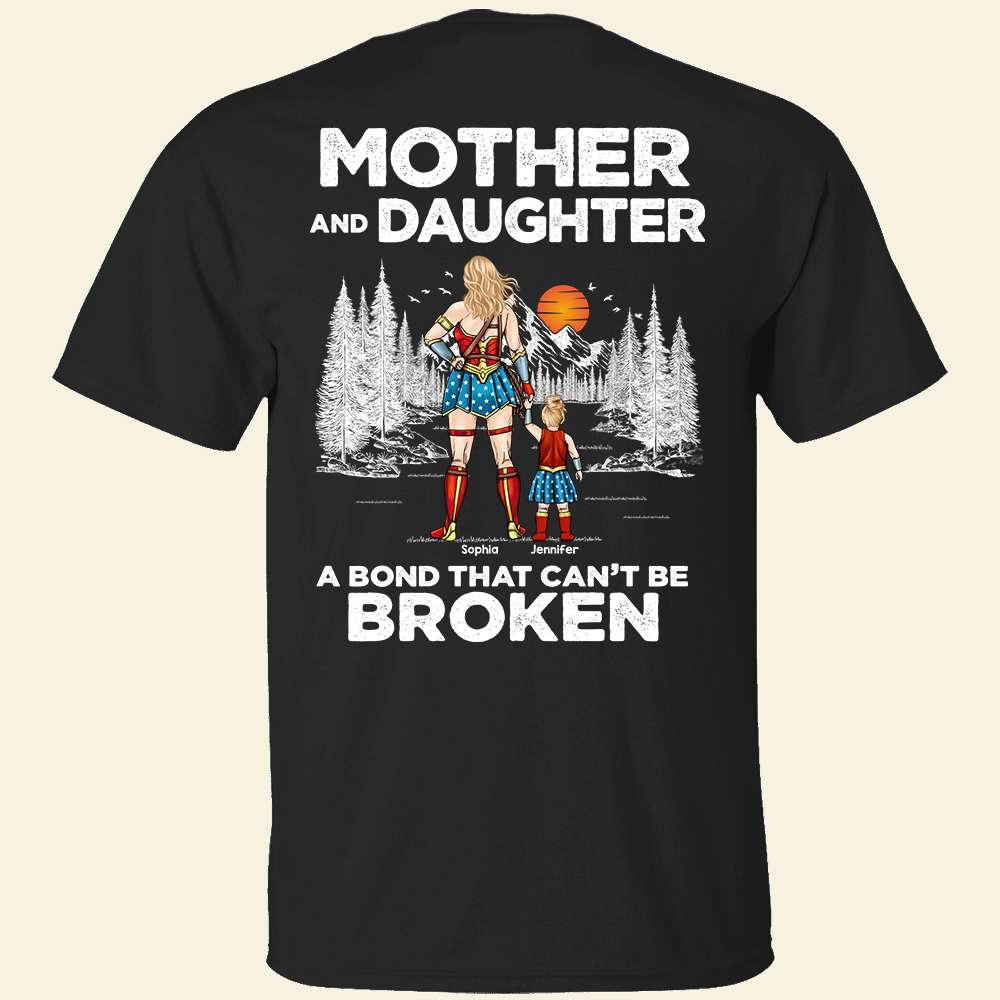 Personalized Gifts For Mom Shirt A Bond That Can't Be Broken 05acqn260324pa-Homacus