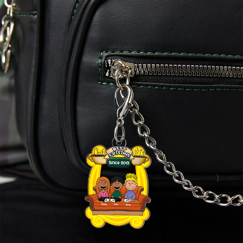 Personalized Gifts For Friends Keychain Best Friends 01OHMH270225HH-Homacus