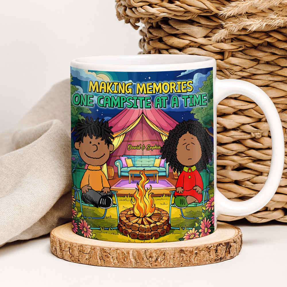 Personalized Gifts For Couple Coffee Mug 02xqtn181224hh Making Memories One Campsite At A Time-Homacus