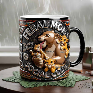 Feral Moms Social Club Magic Mug - Personalized Gifts For Moms 02qhdt210426-Homacus