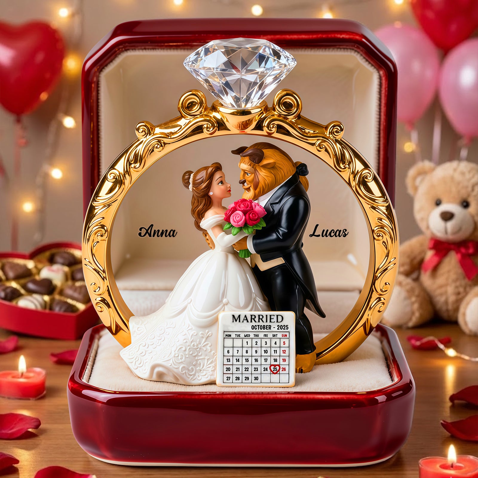 Personalized Anniversary Gifts For Couple Plaque 01ohtn210126-Homacus