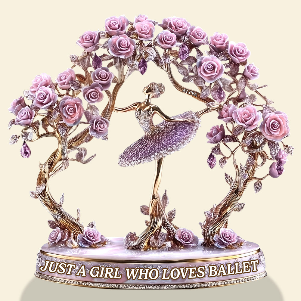 Ballet Lover Acrylic Plaque - Personalized Gifts For Ballet Girl 01TGDT170525-Homacus
