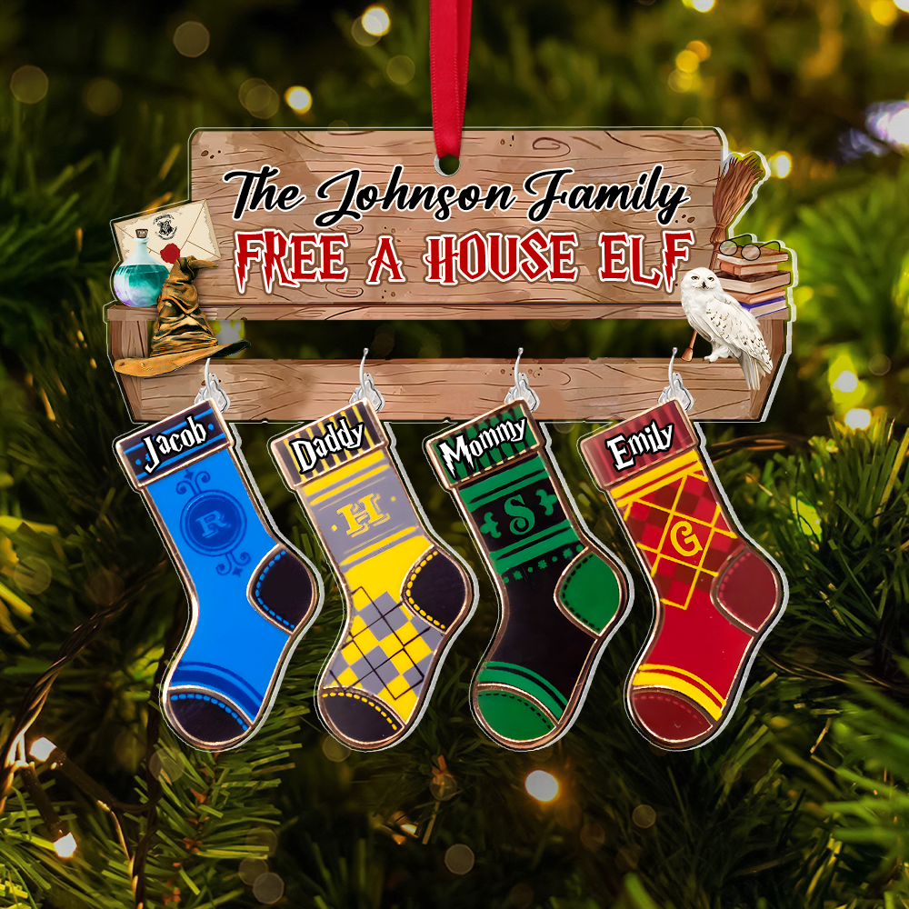 Personalized Gifts For Magic Family Christmas Ornament 01hupu231024-Homacus