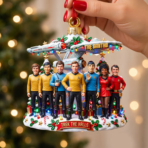 Cosmic Crew Christmas Ornament - Personalized Gifts For Film Lovers 04NADH230926