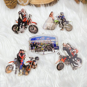 Custom Photo Gifts for Motocross Lovers Ornament 80acvp140924-Homacus