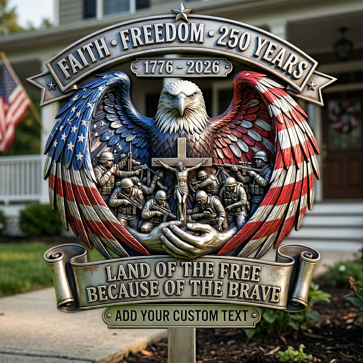 Remember American Veteran Metal Sign, Personalized Decor Gifts For Veteran 03qhdt030626