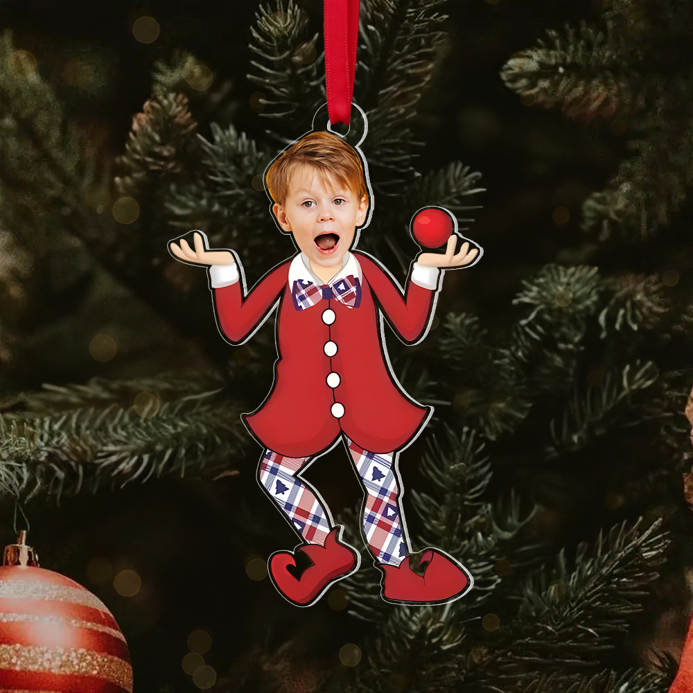 Custom Photo Gifts For Movie Fan Acrylic Ornament Christmas 01xqpu111024-Homacus