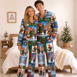 Lovely Couple Pajama Set - Personalized Christmas Gifts For Couple 01hadh030926