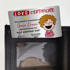 Personalized Gifts For Couple Wallet Card Love Certificate 01TODT251224HH-Homacus