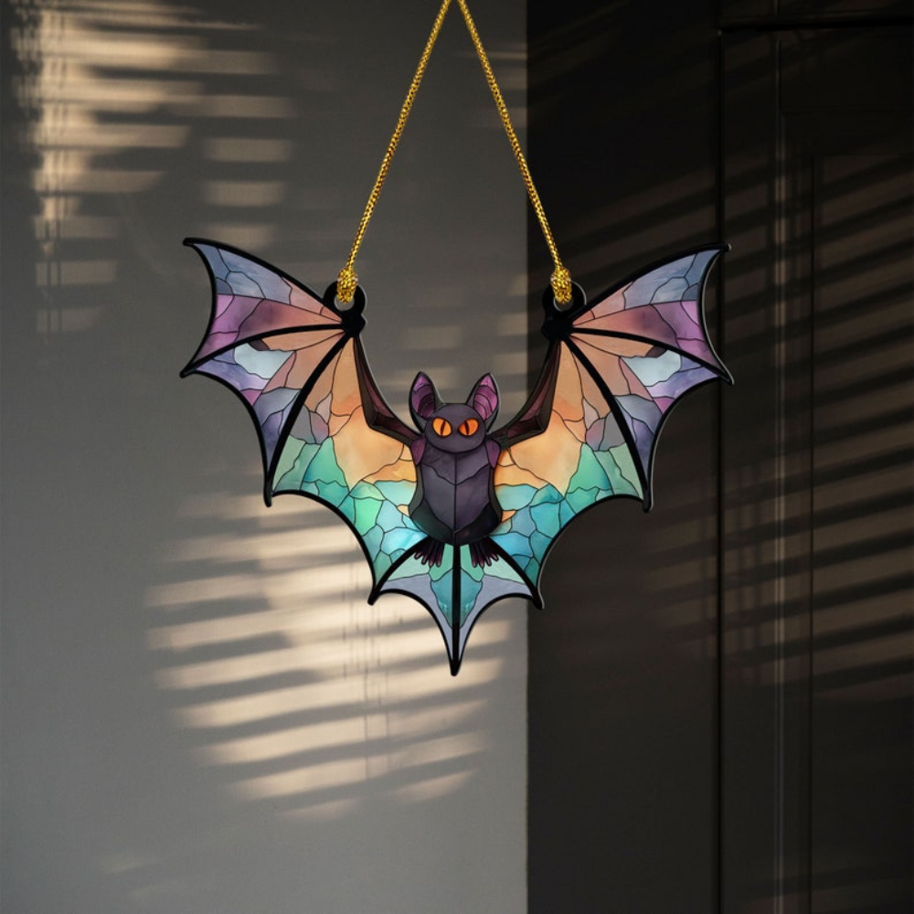Halloween Bat Suncatcher Ornament 37acxx280824-Homacus