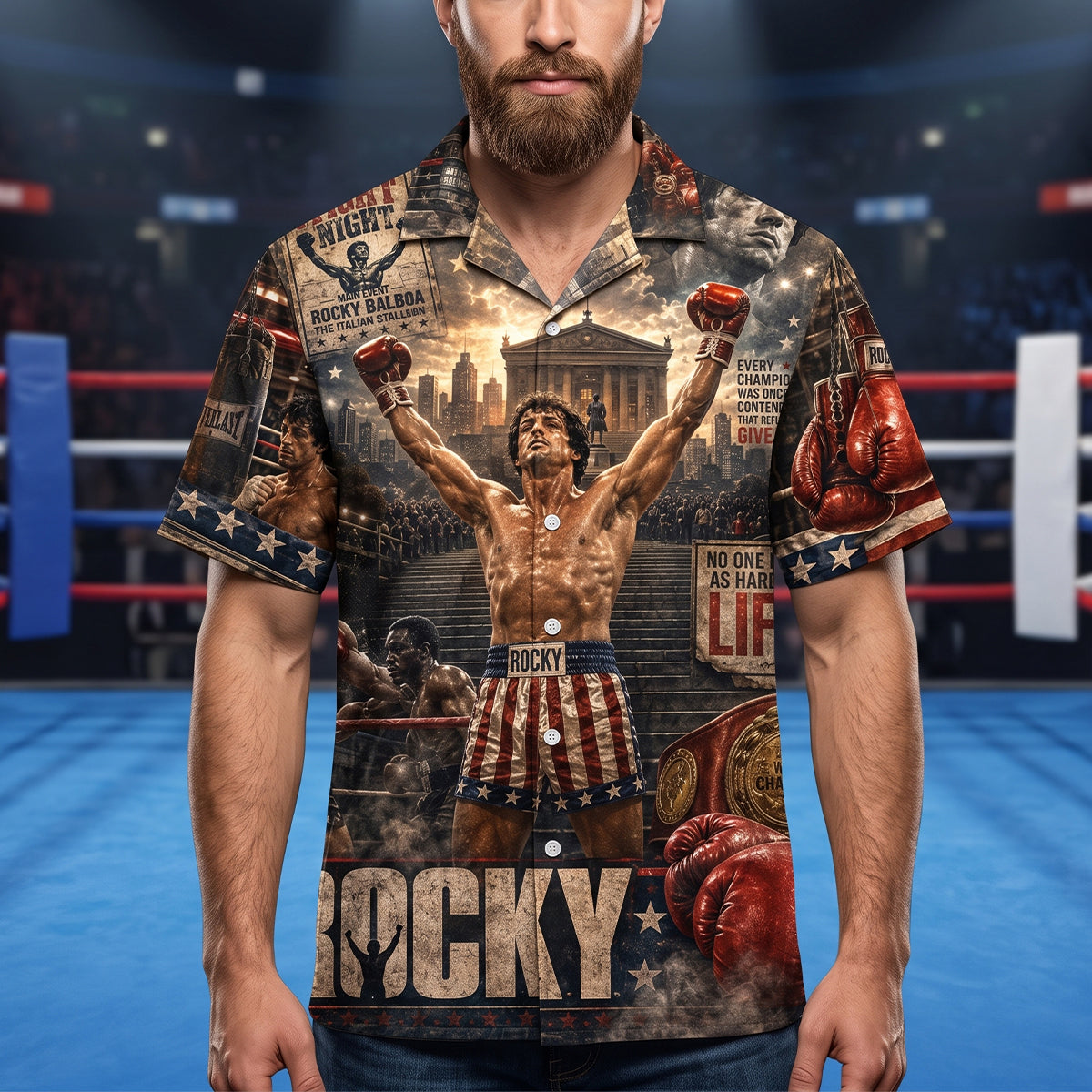World Boxing Champions Hawaiian Shirt - Personalized Gifts 03natn170726-Homacus