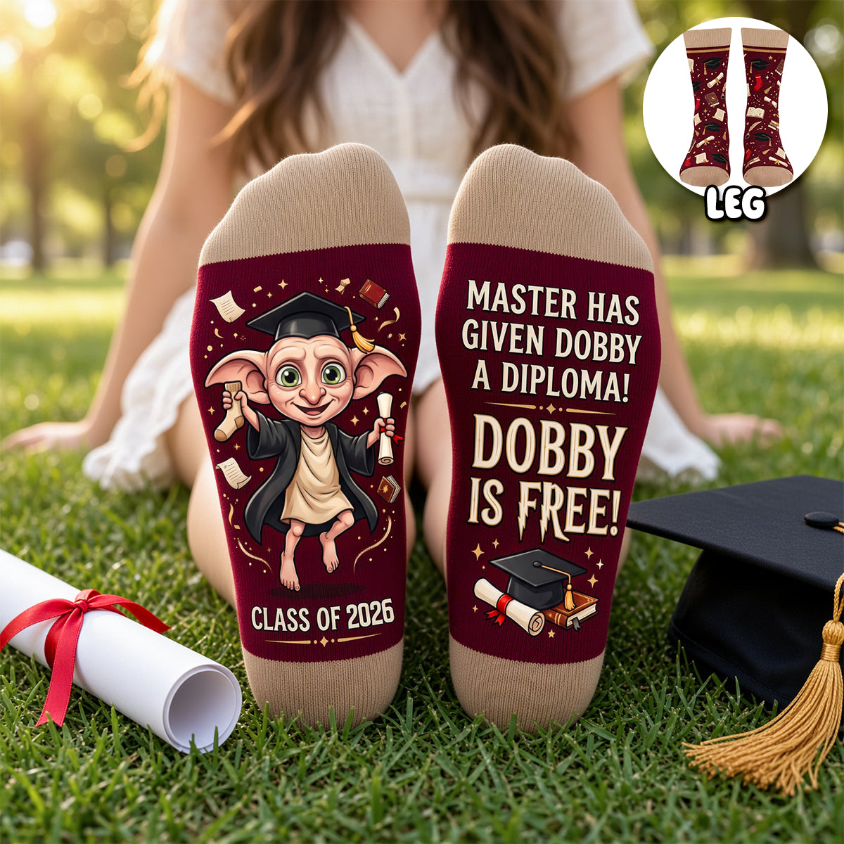 Graduation Middle Tube Socks - Personalized Graduate Gifts 04nadh280926-Homacus