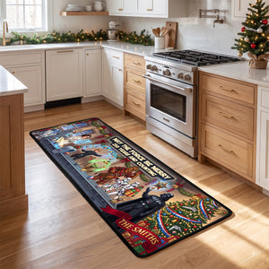 Let Christmas Shine Bright Runner Rug - Personalized Gifts 03HADH220826-Homacus