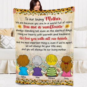 Personalized Gifts For Mom Blanket 01kaqn231224hg-Homacus