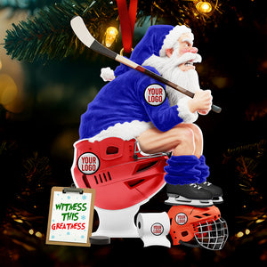 Strong Rivalry Sport Lover Ornament – Personalized Gifts For Ice Game Fans 03QHQN141025-Homacus