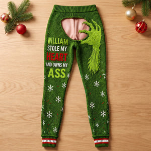 Funny Christmas Leggings Personalized Gifts For Woman 07NAQN240826