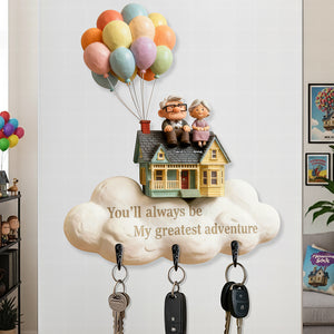 Old Couple Key Hanger - Personalized Gifts For Couple 01hyqn161225-Homacus