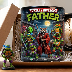 Awesome Father Magic Ceramic Mug - Personalized Gifts For Dad 04TYDT190526-Homacus