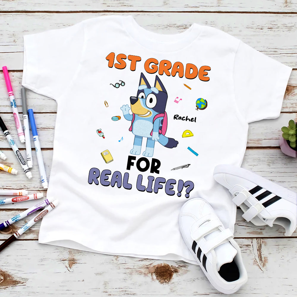 Personalized Gifts For Kids Shirt Grade For Real Life 05nahn110722-Homacus